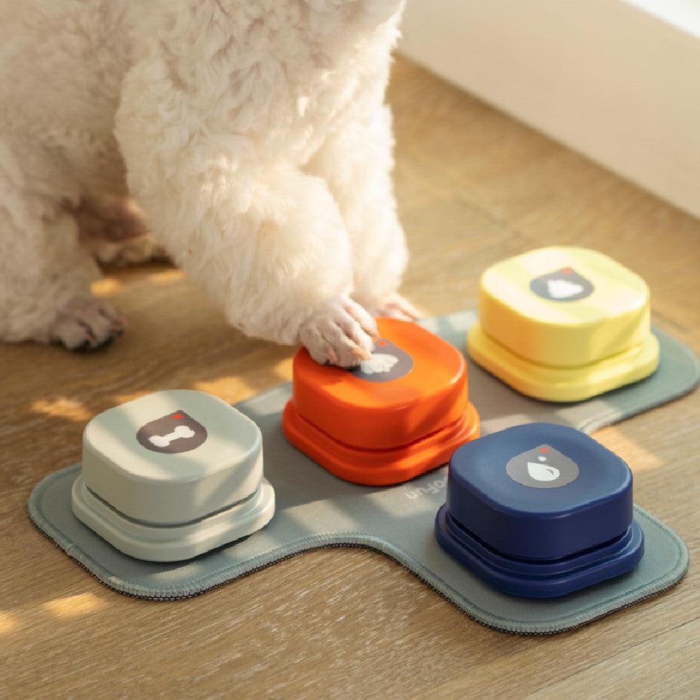 Recordable Pet Communication Button Toy - One-click Prevent Physical Inactivity for Cats and Dogs
