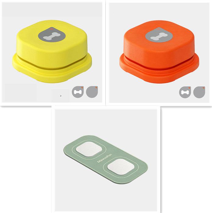 Recordable Pet Communication Button Toy - One-click Prevent Physical Inactivity for Cats and Dogs - Home Living Mall