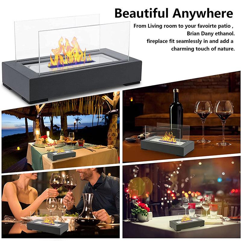 Rectangle Alcohol Lamp Fireplace