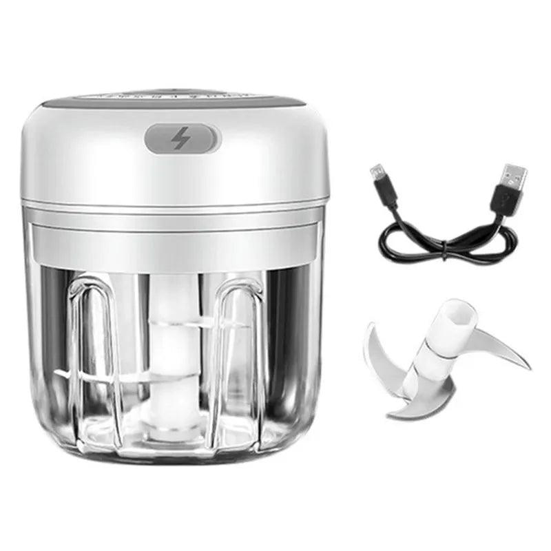 Its sharp blade swiftly chops garlic, spices, nuts, vegetables, meats, and even ice cubes, making it perfect for various cooking needs.