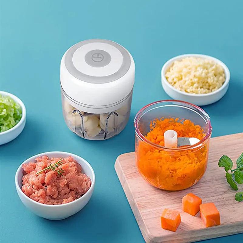 USB Charging Blender for Meat, Chili, Ginger
