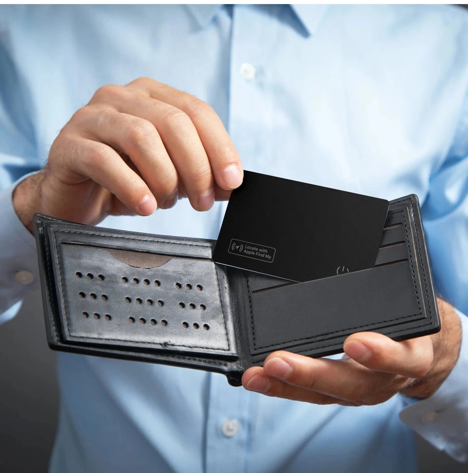 Mini smart card GPS locator tracking device tag location wallet tracker  tracking location mini Locator for IOS