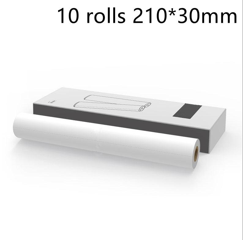 Portable Printer Wireless Bluetooth - Inkless Thermal Printer Supporting A4 Paper - Home Living Mall
