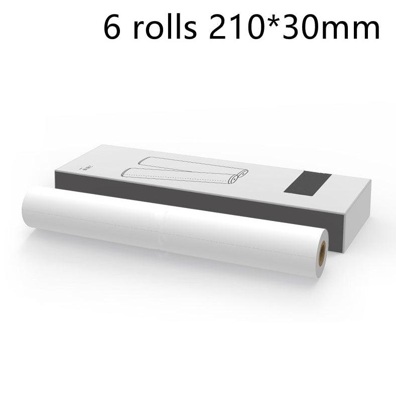 Portable Printer Wireless Bluetooth - Inkless Thermal Printer Supporting A4 Paper - Home Living Mall