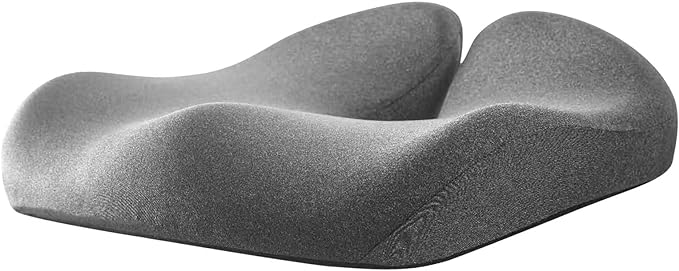 Memory Foam U-shaped Seat Cushion Massage Car Office Chair for Long Sitting Back Tailbone Pain Relief Rebound Cushion Pad